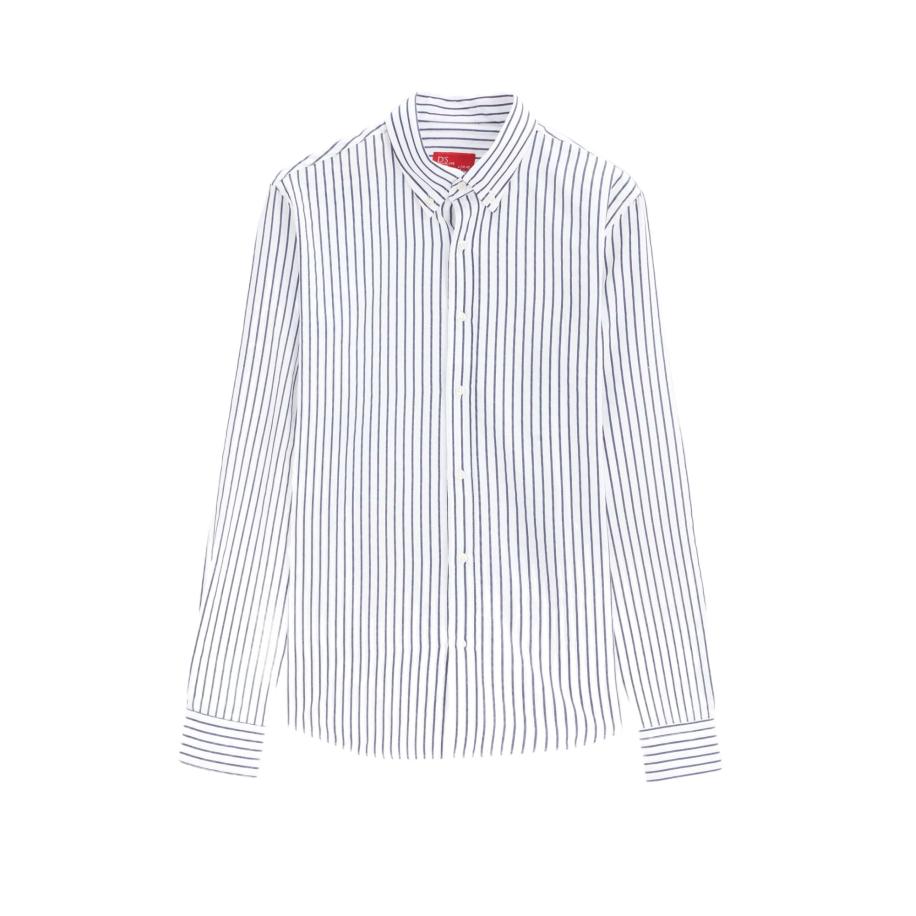 D’S Damat D’S Damat Overhemd marine / wit -