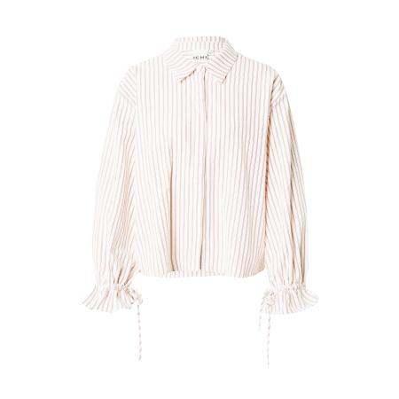 ICHI ICHI Blouse IH Shannon karmijnrood / wit