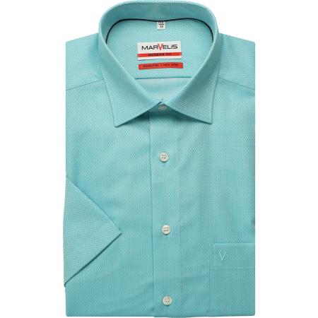 Marvelis Overhemd Korte mouw smaragd