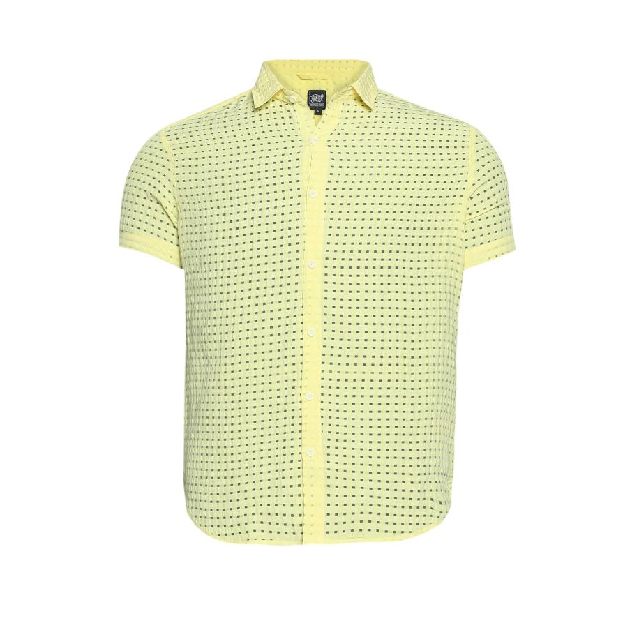 Campus Sutra Campus Sutra Overhemd Callen pasteelgeel -