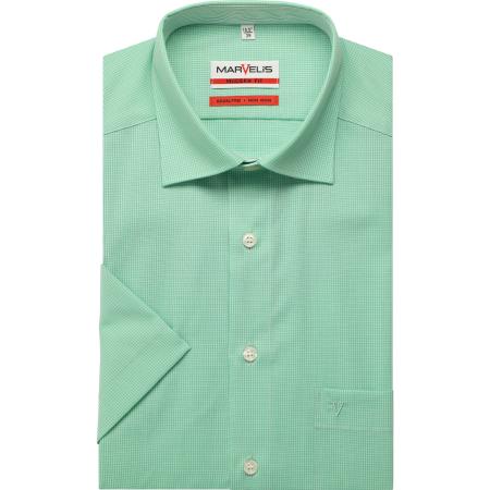 Marvelis Overhemd Korte mouw groen