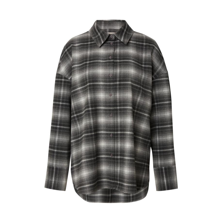 Only ONLY Blouse ALOHA grijs / antraciet -