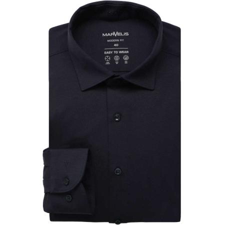 Marvelis Performance Jersey shirt marine, Effen