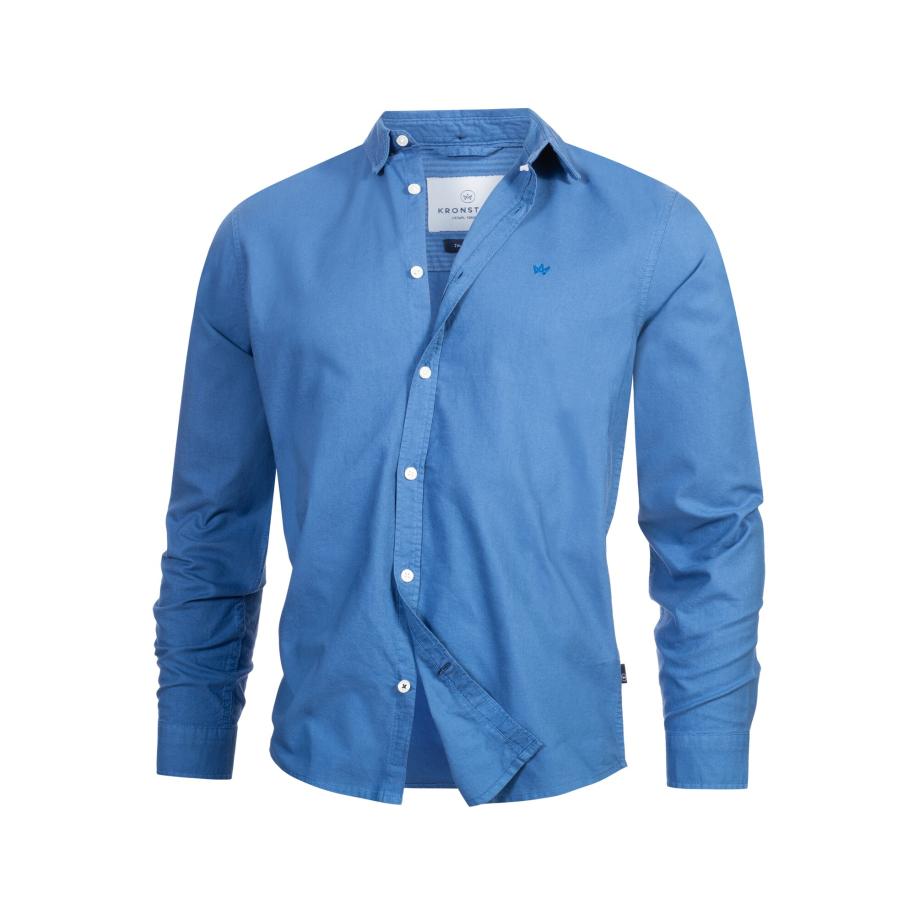 Kronstadt Kronstadt Overhemd blauw -