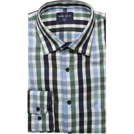 Marvelis Casual Overhemd groen, Ruit