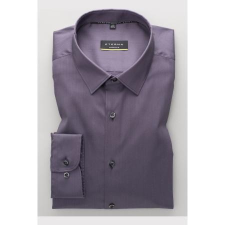 ETERNA Performance Overhemd paars, Effen