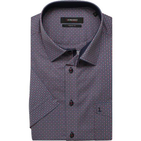 Leonardo by Jupiter Overhemd Korte mouw blauw