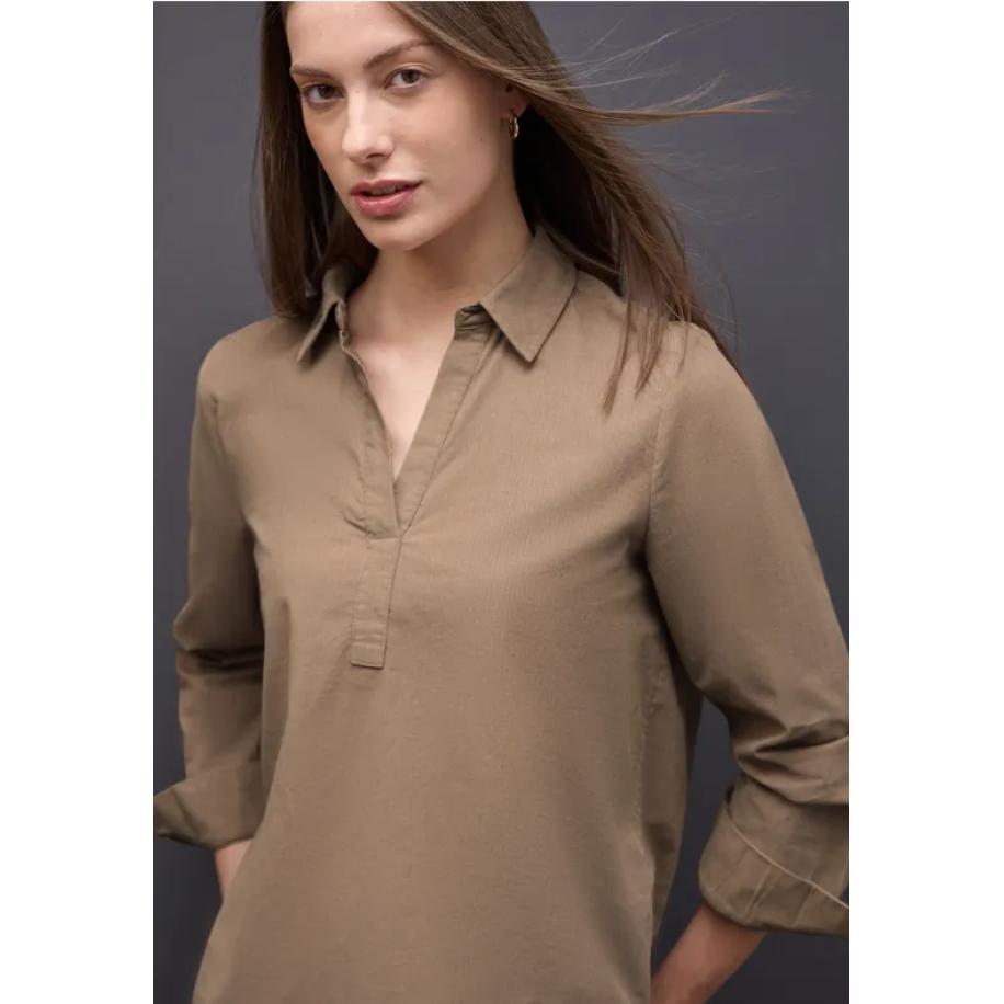 Street One Corduroy blouse Bruin