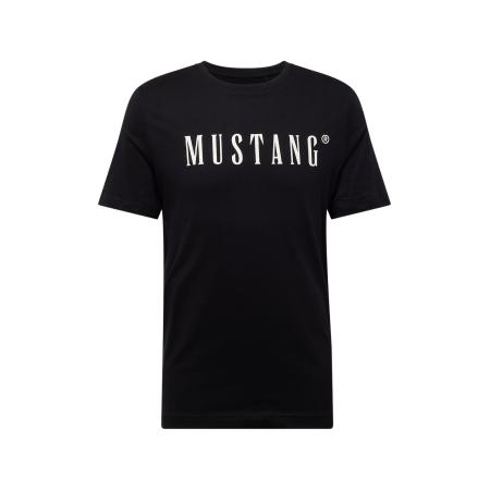 Mustang MUSTANG Shirt Austin zwart / wit