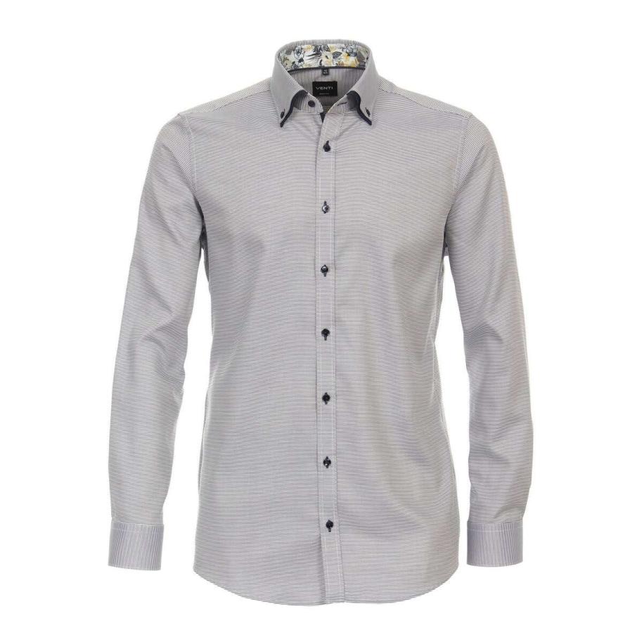 Venti Overhemd beige, Faux-uni Bruin