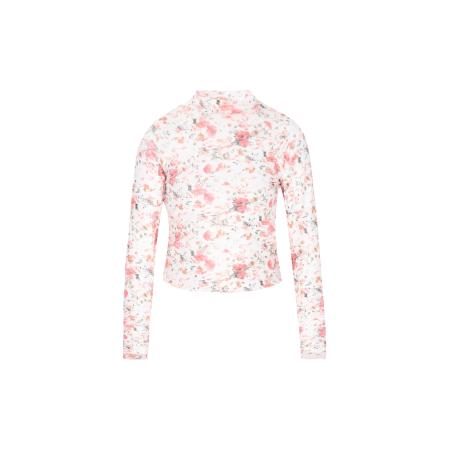 NAEMI NAEMI Blouse Fashion Look donkergroen / oranje / rosa / wit