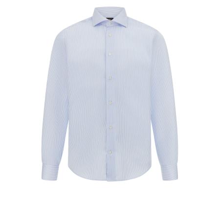 Boggi Milano Boggi Milano Overhemd lichtblauw / wit