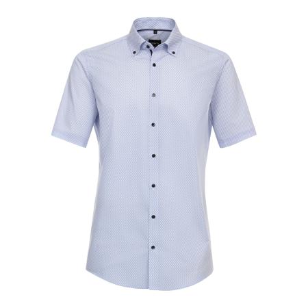 Venti Overhemd Korte mouw blauw