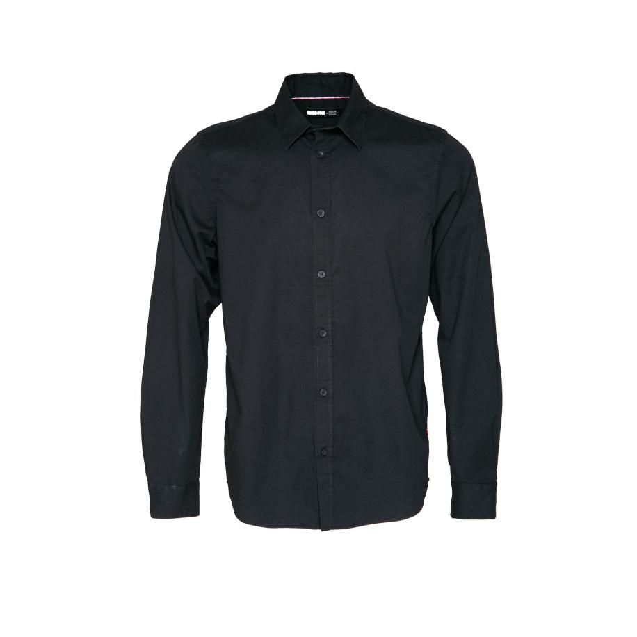 Big Star BIG STAR Overhemd NISSIP zwart -