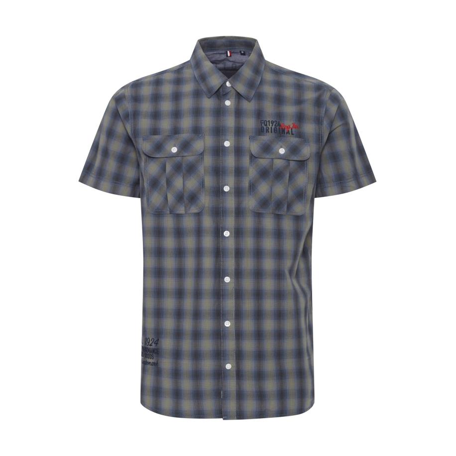 FQ1924 FQ1924 Overhemd Samir blauw / groen -