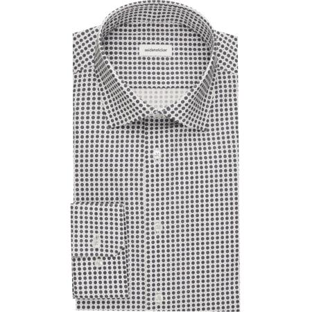 Seidensticker Overhemd lichtblauw, Bedrukt