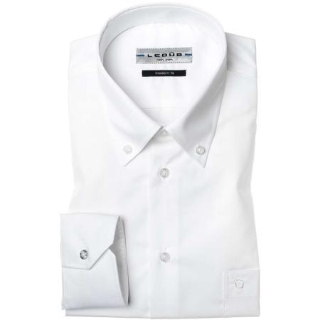 Ledȗb Overhemd wit, Effen