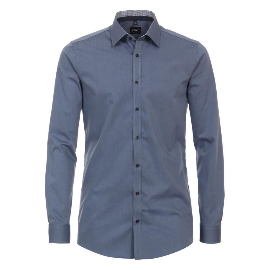Venti Overhemd ML6 (vanaf 68 CM) blauw Blauw