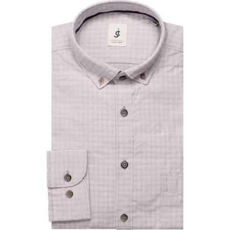 Jupiter Overhemd paars, Ruit