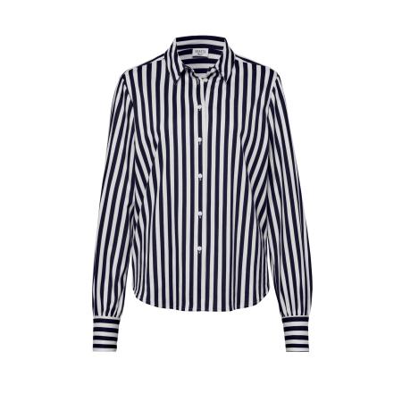 Desoto DESOTO Blouse donkerblauw / wit