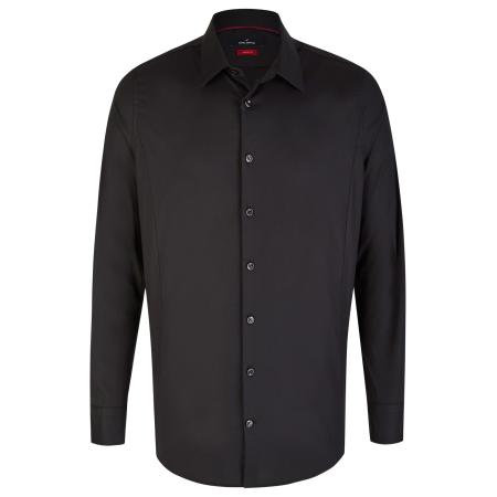 HECHTER PARIS HECHTER PARIS Zakelijk overhemd Xtension zwart