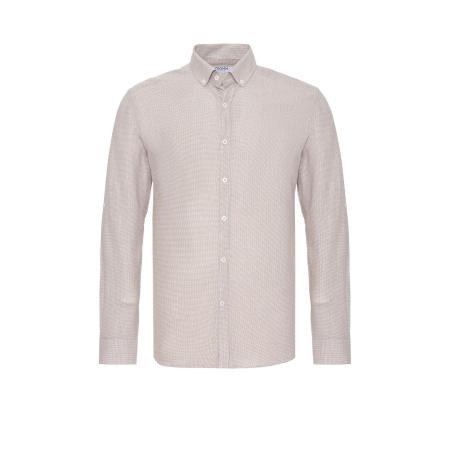 Moxx Paris Moxx Paris Overhemd beige / grijs