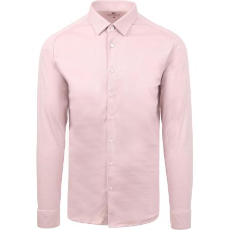 Desoto Overhemd Strijkvrij Kent Roze