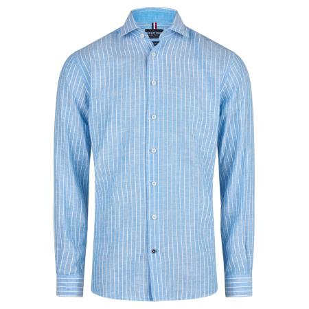 HECHTER PARIS HECHTER PARIS Overhemd lichtblauw / wit