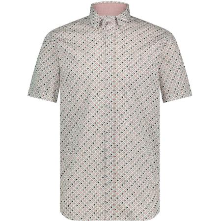 State Of Art Short Sleeve Overhemd Print Roze