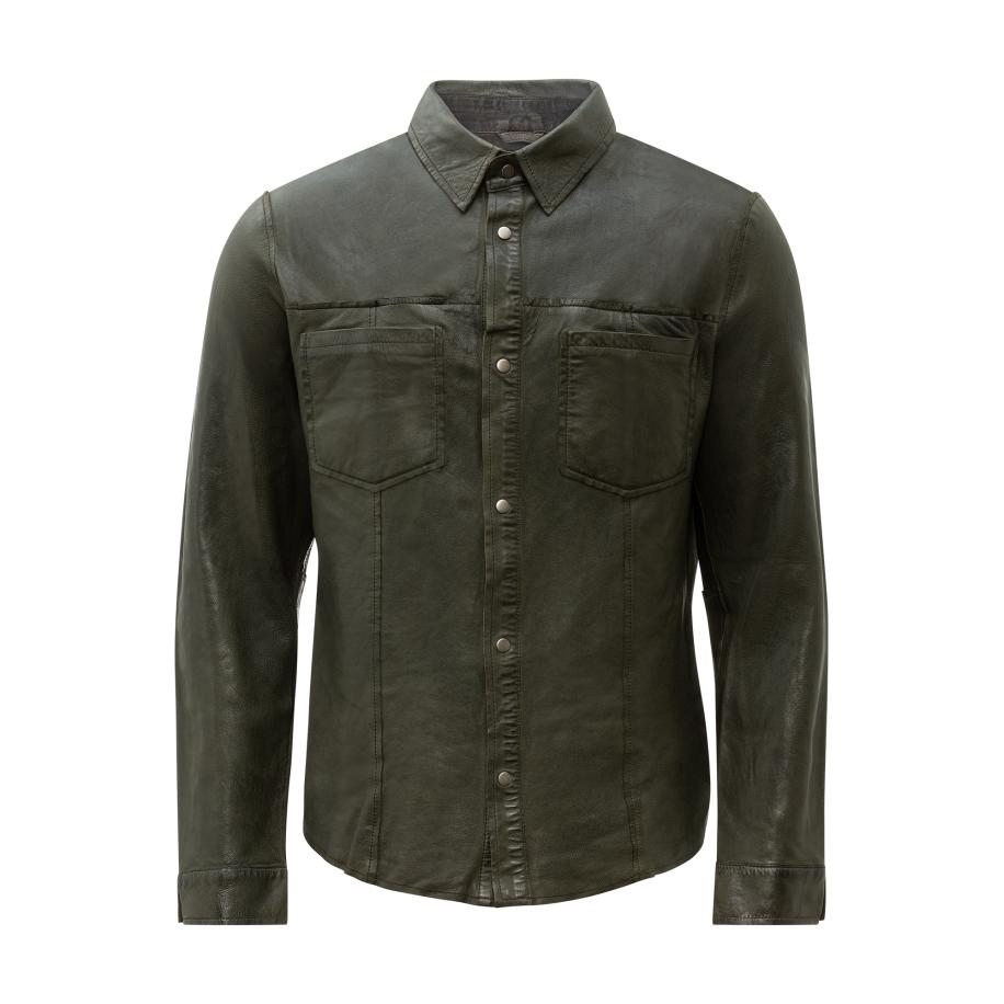 RICANO RICANO Overhemd Das Reverse olijfgroen -