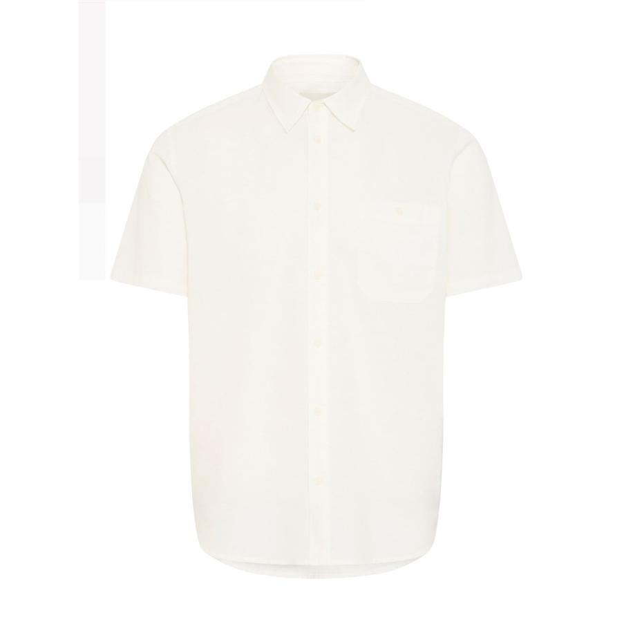 Blend BLEND Overhemd BHBAY LINEN wit -