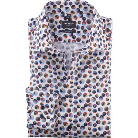OLYMP Luxor Overhemd veelkleurig, Motief