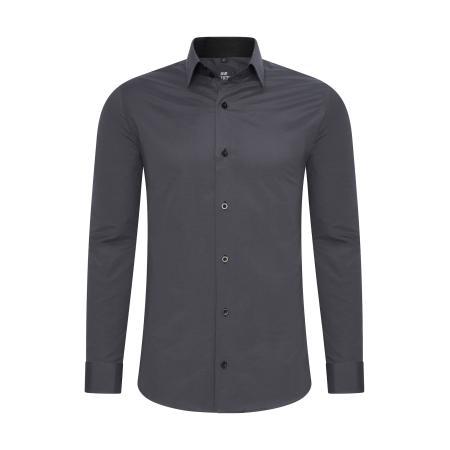 Rusty Neal Rusty Neal Overhemd antraciet