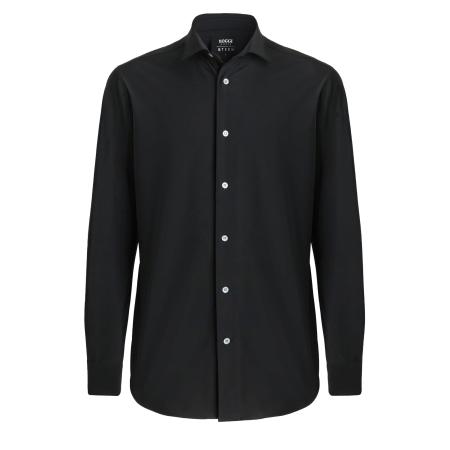 Boggi Milano Boggi Milano Overhemd zwart