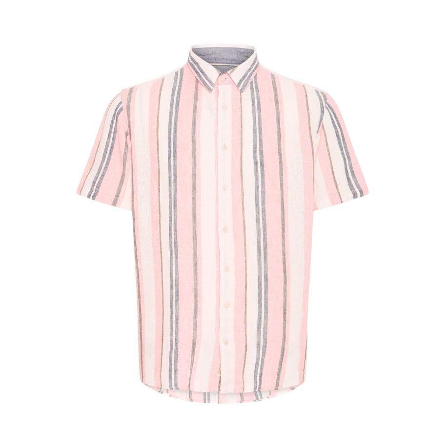 Blend BLEND Overhemd Bobby lichtroze / zwart / offwhite -