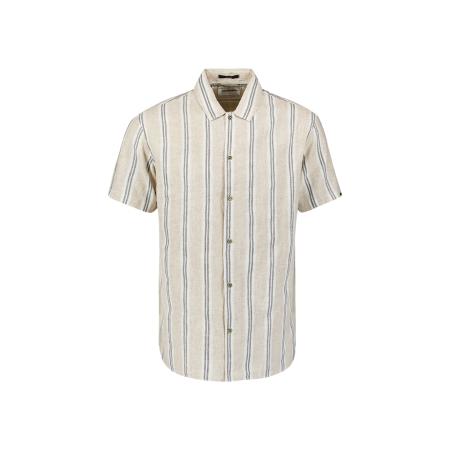 No Excess No Excess Overhemd Dobby lichtgrijs / wit