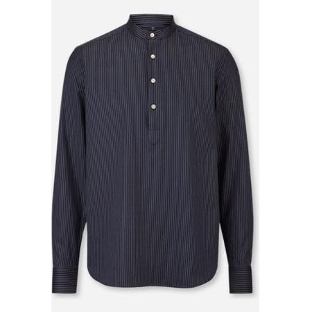 OLYMP SIGNATURE Soft Business Overhemd nachtblauw, Gestreept