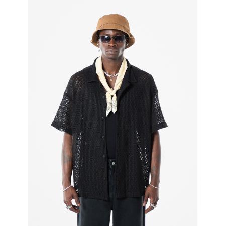 VAMOS CLO Overhemd zwart