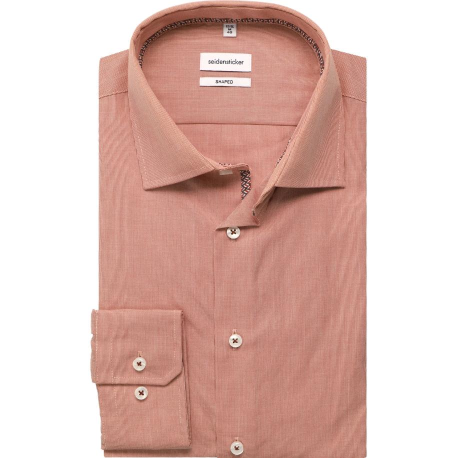 Seidensticker Overhemd, Gestructureerd Multicolor