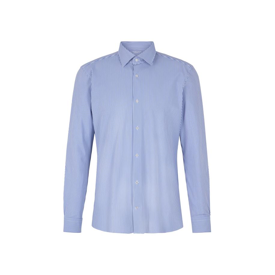 STRELLSON Overhemd blauw / natuurwit Blauw