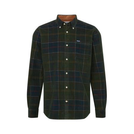 Barbour Barbour Overhemd Blair marine / donkergroen / roestrood / wit