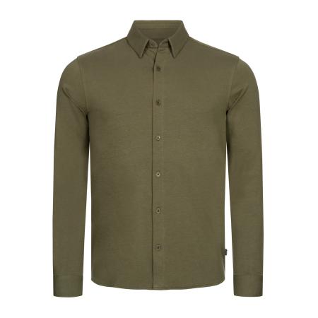 JEFF JEFF Overhemd Theodore olijfgroen