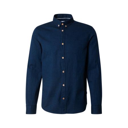 Kronstadt Kronstadt Overhemd Johan Diego donkerblauw