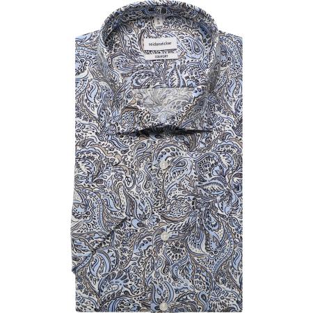 Seidensticker Overhemd Korte mouw lichtblauw