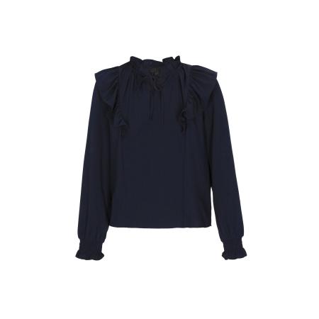 DreiMaster DreiMaster Klassik Blouse donkerblauw