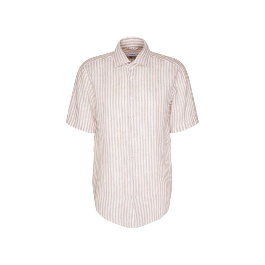 Seidensticker SEIDENSTICKER Zakelijk overhemd beige / wit -