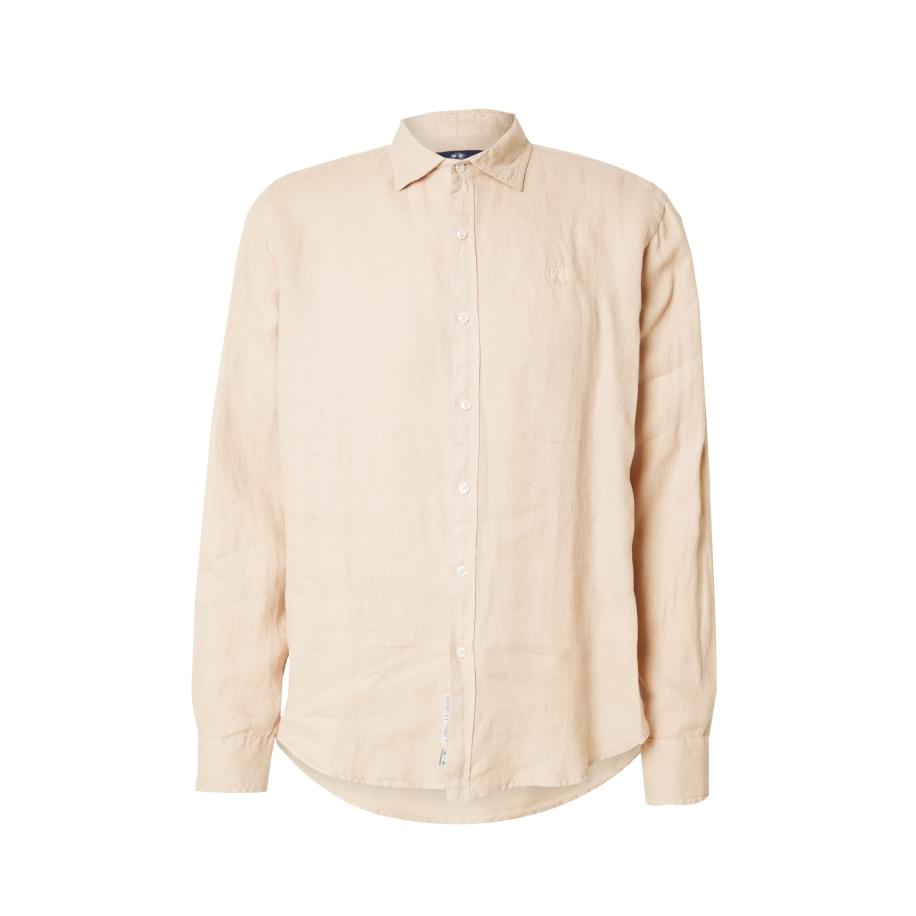 La Martina La Martina Overhemd cappuccino -