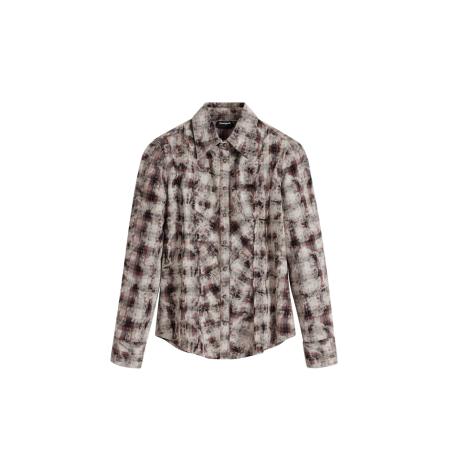 Desigual Desigual Blouse lichtbruin / gemengde kleuren