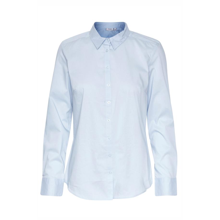 Fransa Fransa Blouse pastelblauw -