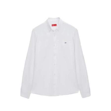 D’S Damat D’S Damat Overhemd navy / wit